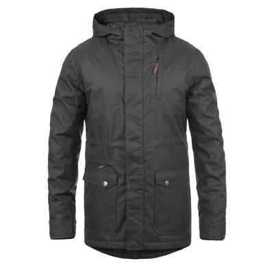 Wintermantel SOLID "Winterjacke SDBello", Herren, Gr. L, grau (dunkelgrau), Obermaterial: 100% Polyester PES., Mäntel Wintermantel