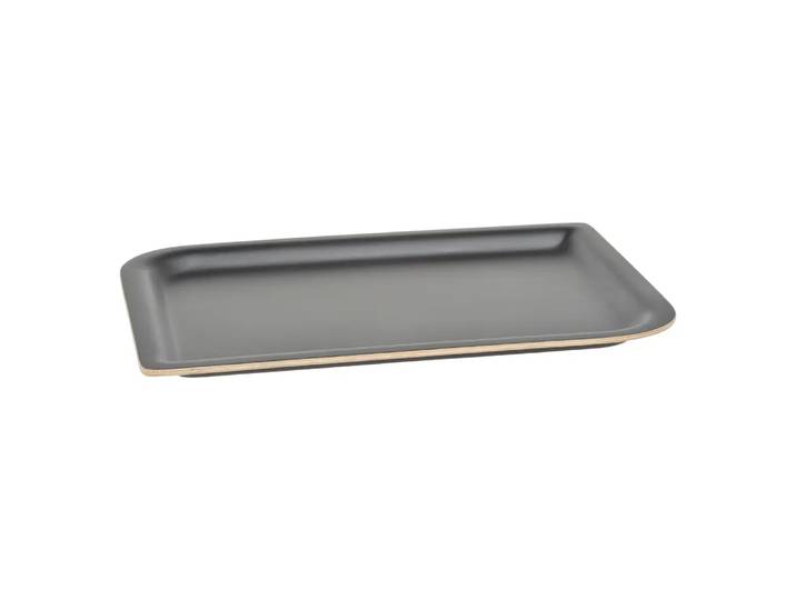 Serviertablett Willo, Edy&liv, schwarz, Holz
