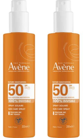 Avene Avène Pack Spray Solar SPF50+ Pieles Sensibles 2x200ml