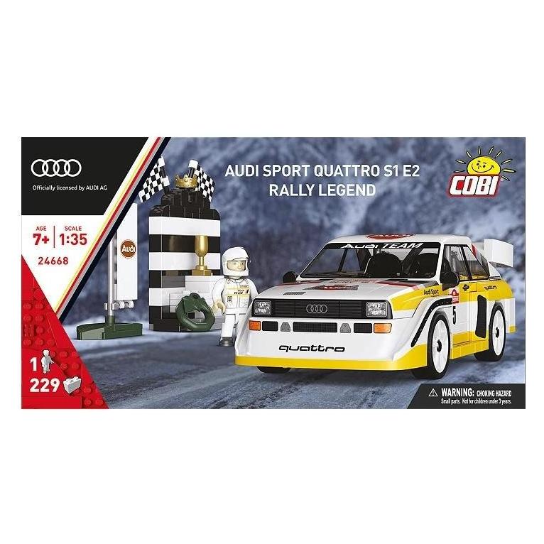 Cobi Audi Sport quattro S1 E2 Rallyeauto Bausatz 1:35, 229 Teile (419167)