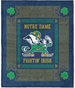 NCAA Notre Dame Fighting Irish Silk Touch Throw Blanket