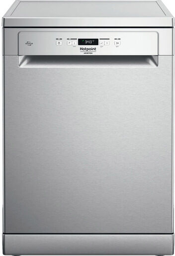 Hotpoint Ariston HA6FA14BN7A0X, Lavastoviglie 60cm, Classe A, 14 coperti, 3DZoneWash, 41dBA, Inox