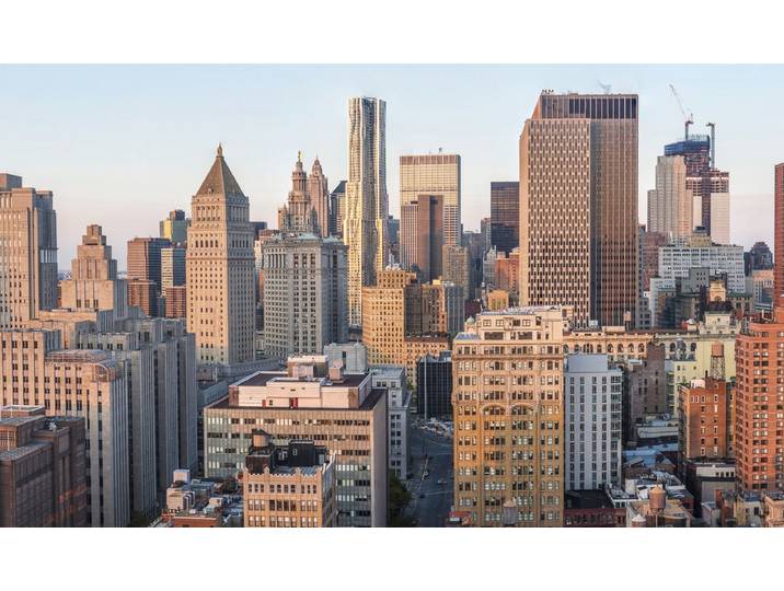 Fototapete PAPERMOON New York , bunt, B:3,5m L:2,6m, Vlies, Tapeten, Fototapete