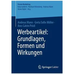Werbeartikel: Grundlagen, Formen und Wirkungen, Fachbücher von Andreas Mann, Greta Sofie Möller, Ann-Catrin Pristl
