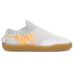 GROUNDIES® Nara Kids Slip-On Sneaker - stone & orange 25