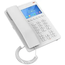Grandstream Téléphone SIP pour hôtel GHP630, Telefon, Weiss