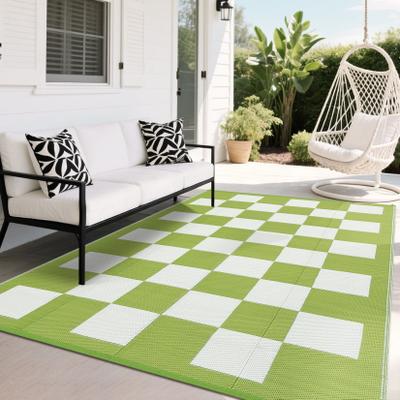 Garvee Reversible Outdoor Plastic Straw Rug