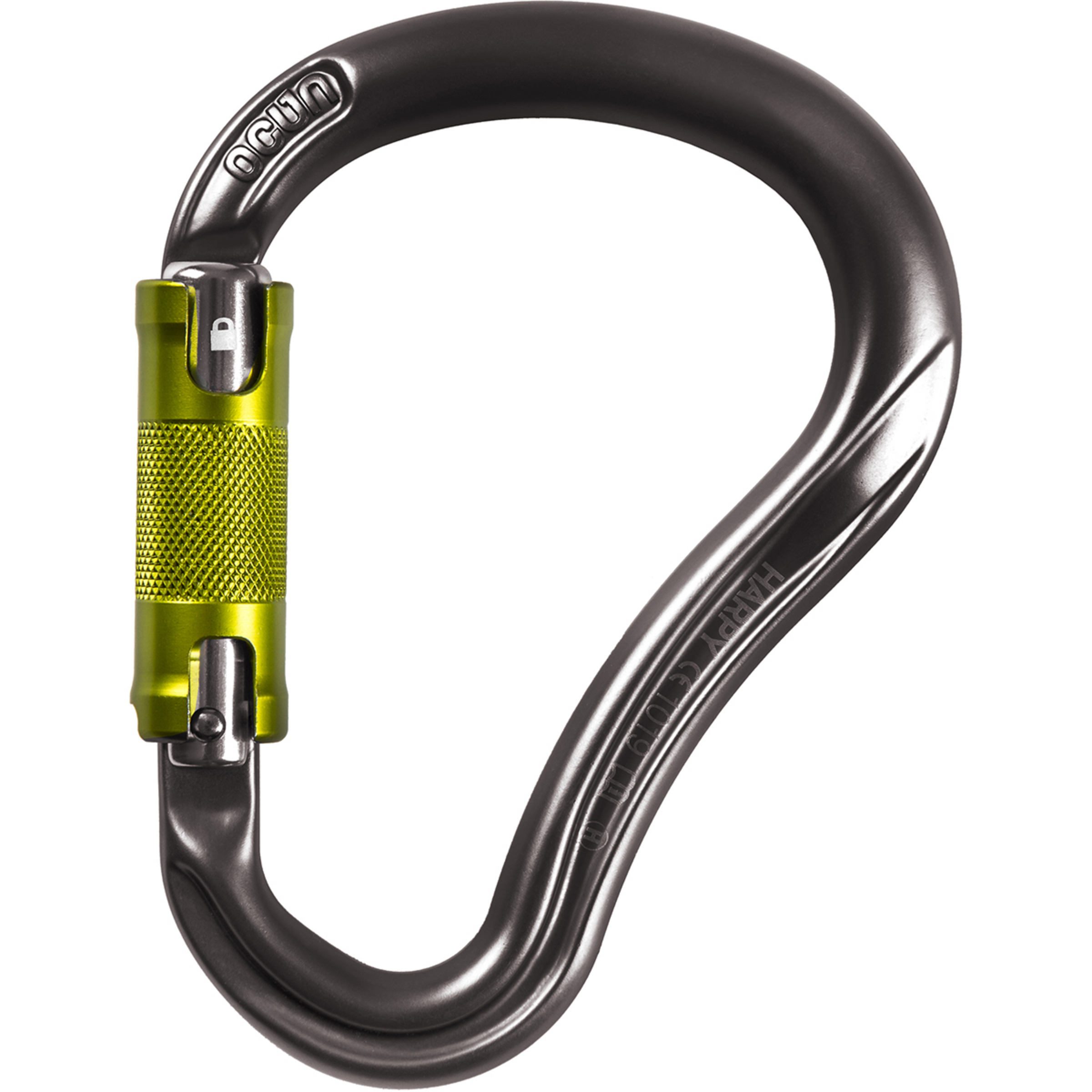 Ocun Harpy HMS Twist Karabiner Karabiner gruen Alpinklettern | Sportklettern
