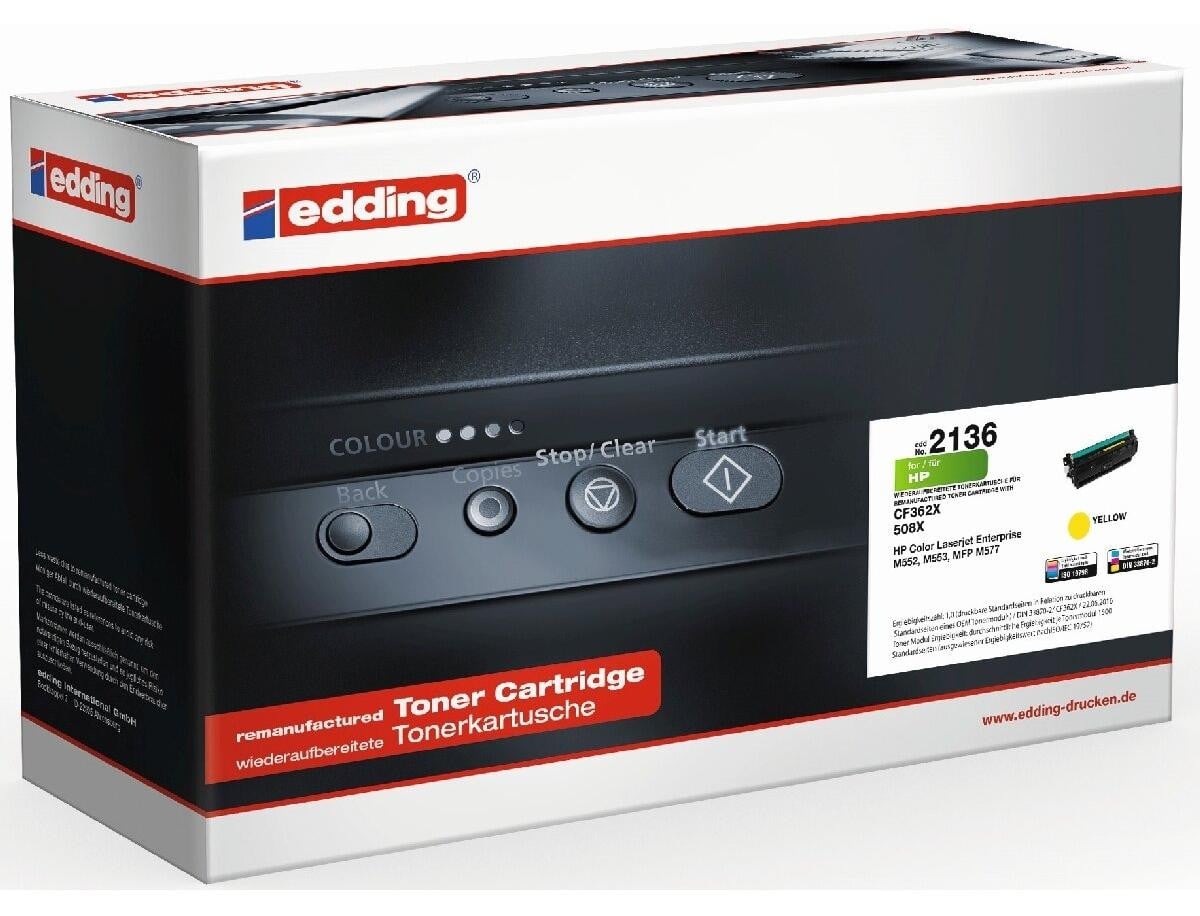 Edding Toner 18-2136 compatibel met HP CF362X geel