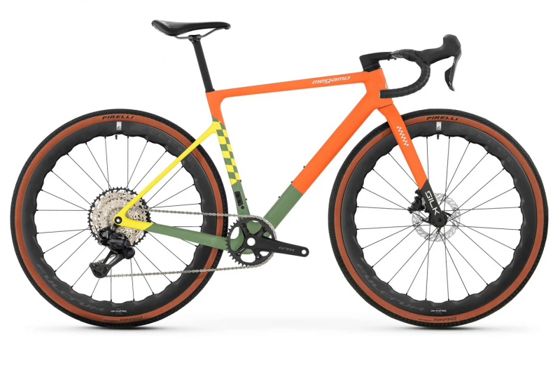 Megamo Silk 03 SLR Shimano GRX Di2 elettronico 1x12s FULCRUM SHARQ carbon
