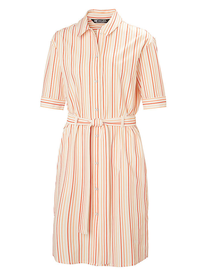 Helly Hansen Kleid "Thalia" in Beige/ Rot - XL