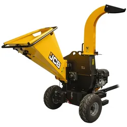 JCB Profi Benzin Holzhäcksler bis 120mm 15PS Elektrostart 360° drehbarer ziehbar