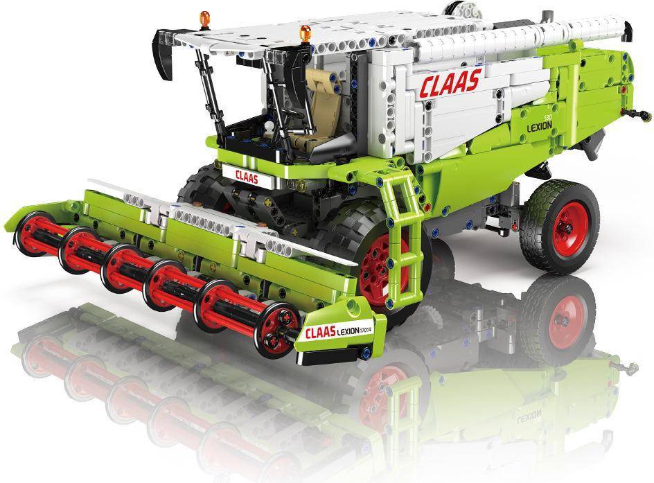 Mould King 17014 Mähdrescher ferngestauert Klemmbausteine 1265+pcs Spielzeug Bausatz-
