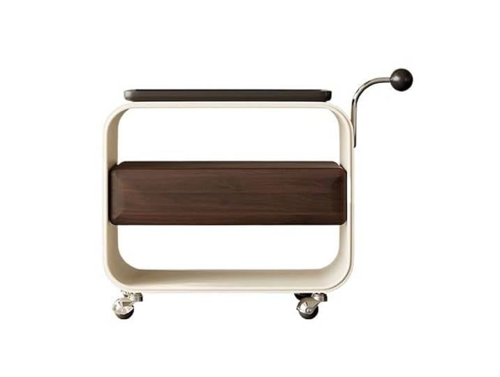 YCCHAH Sofatisch Beweglicher Sofa-Beistelltisch-Trolley Nordic Modern Creative Wohnzimmer Kleiner Kaffee Wohnzimmer-Beistelltisch
