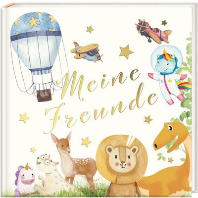 Freundebuch – MEINE FREUNDE, Gebundene Ausgabe von Pia Loewe, Paperish Verlag, 978-3-96895-022-8