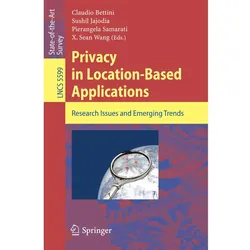 Privacy in Location-Based Applications, Fachbücher