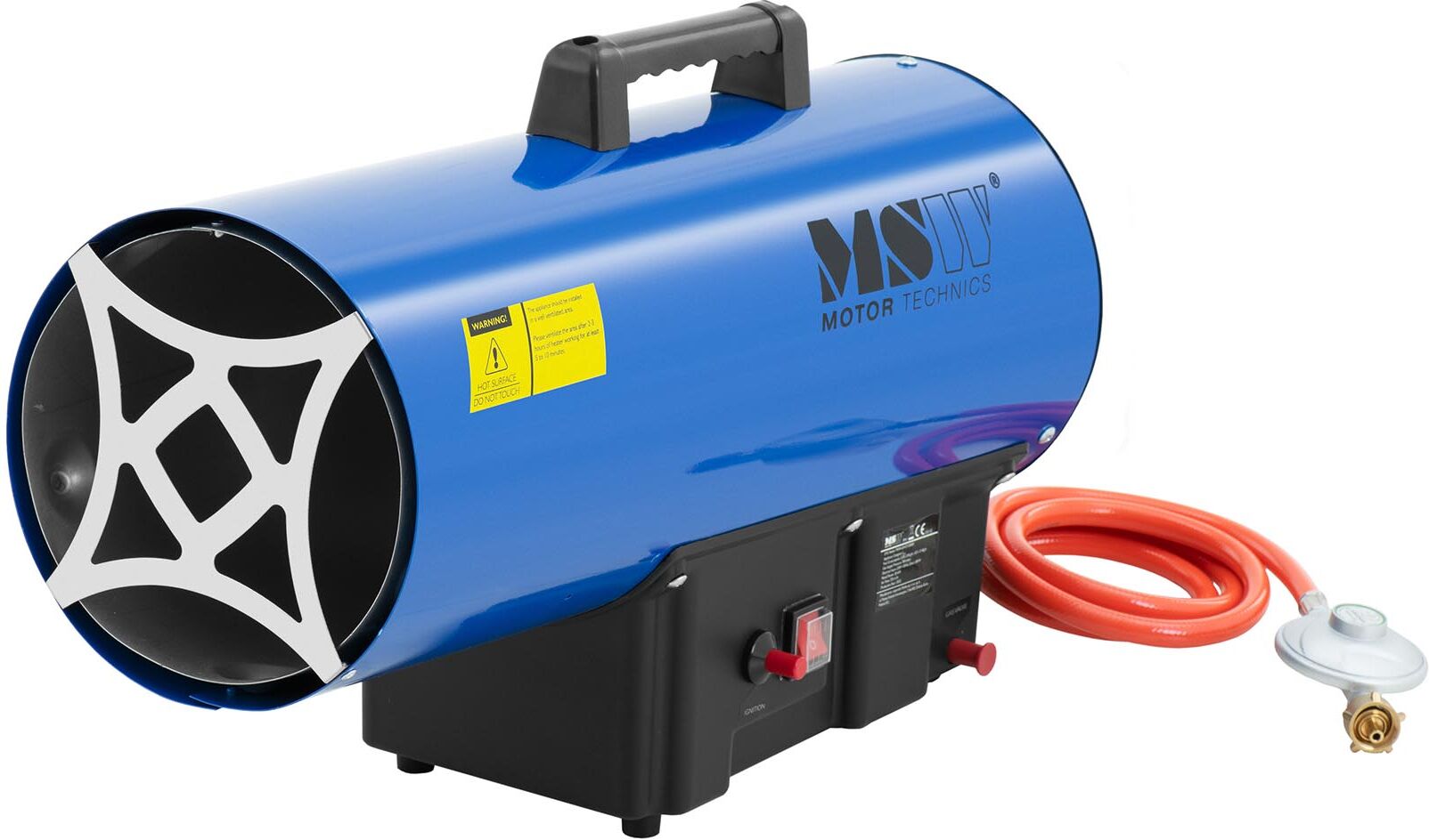 MSW Aquecedor a gás - 30000 W - 310 m² - ignição manual MSW-GH-ET-30000