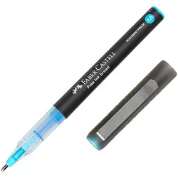 FABER-CASTELL Free Ink Tintenroller grau 1.5 mm Schreibfarbe: Blau