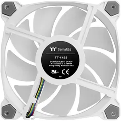 Thermaltake Pure Duo 14 ARGB White (140 mm, 2x), PC Lüfter, Weiss