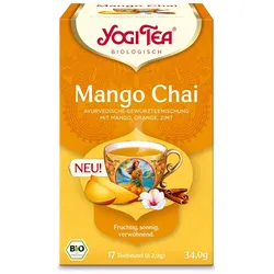 YOGI TEA Mango Chai Bio Filterbeutel 17 St