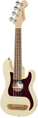 Fender Fullerton PBass Uke OWT Olympic White Hochglanz