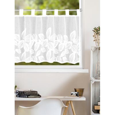 Panneaux HOMING "Mireia" Gr. 1, weiß, B:135cm H:45cm, Polyester, Gardinen, Fertigschal