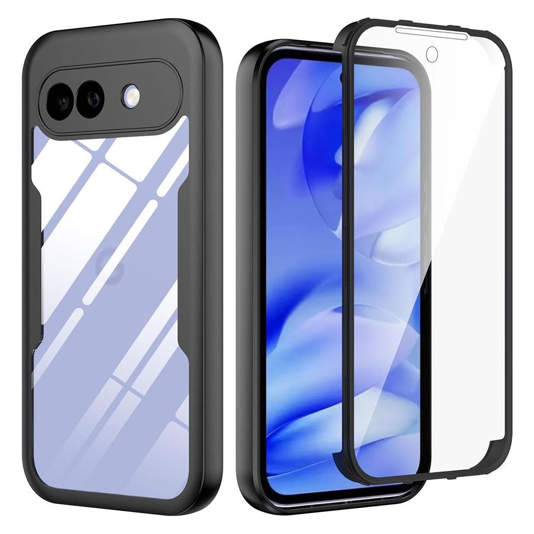 Techsuit - ColorVerse 360 Series + Screen Protector - Google Pixel 10a - Black (Google Pixel 10a) (67130836)