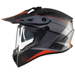 MT Helmets, Motorradhelm, HS218SV Track SV Aries C4 (XL, 61 - 62 cm)