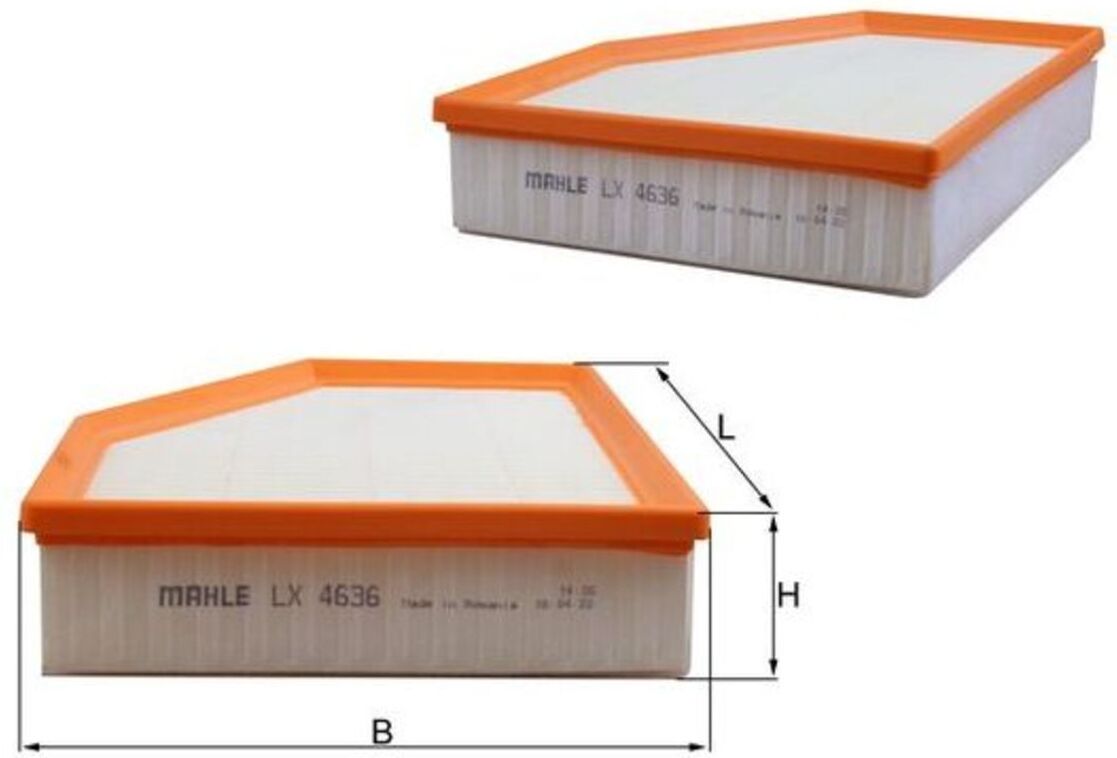 Luftfilter MAHLE KNECHT LX 4636