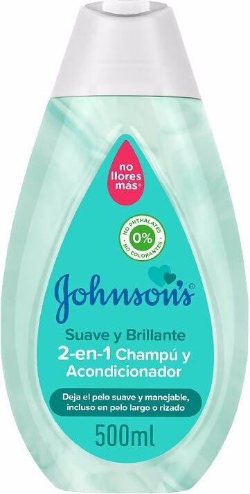 Johnson's Baby Shampoo Baby + condicionador macio e brilhante 500 ml