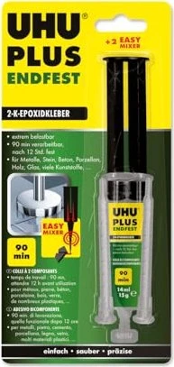 UHU 2K-Kleber plus endfest Doppelkammerspritze 15g