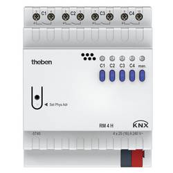 Theben KNX 4940212 Schaltaktor RM 4 H KNX (4-fach Schaltaktor 25A FIX1)