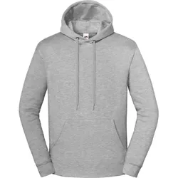 Fruit of the Loom Iconic Premium Hooded Sweat Unisex Hoodie mit CiCLO® Technologie, nachhaltig, athletic heather, XL