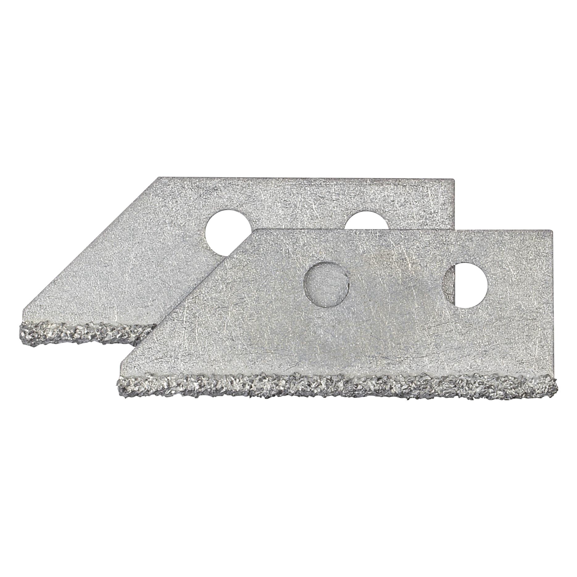 wolfcraft 2 Ersatzklingen HM für Fugenkratzer 5570 (5571000)