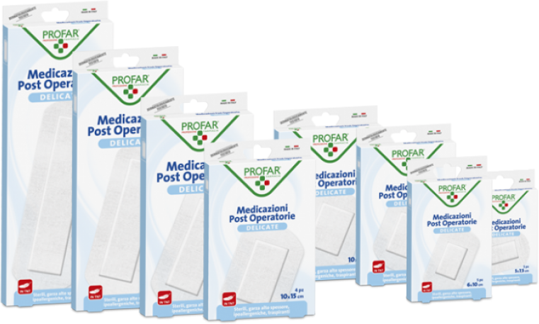 Federfarma.Co Profar Medicazione Sterili 10x6cm 5 Pezzi