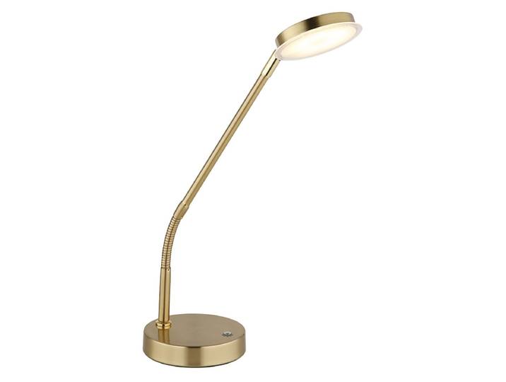 GLOBO Bürolampe SILVIO variable Intensität 53.5cm 6W goldfarben