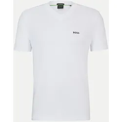 T-Shirt Tee V Weiß L