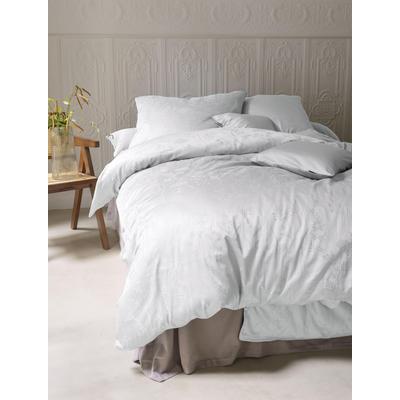 Bettwäsche IRISETTE "Rio 8643", weiß, B/L: 155cm x 220cm, 1 Stk., 1 Stk., Satin, B/L: 80cm x 80cm, 2, Satin, Obermaterial: 100% Baumwolle, Bettwäsche, Bettwäsche, Seidig glänzend, gewebtes Muster, hochwertig