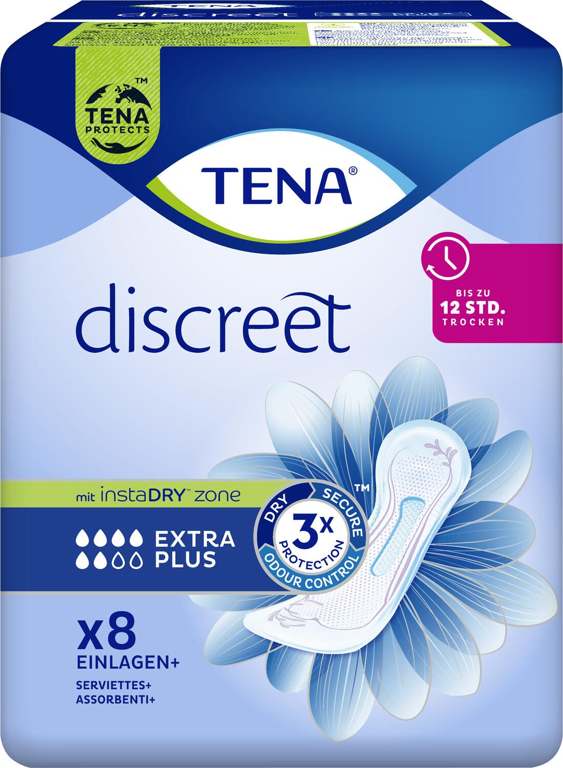 TENA Slipeinlagen discreet EXTRA PLUS 761654