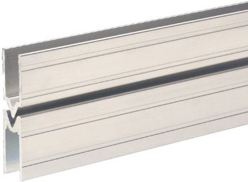 Adam Hall Hardware 6144 M Aluminium-Schließprofil Male Für 9,6 Mm Material