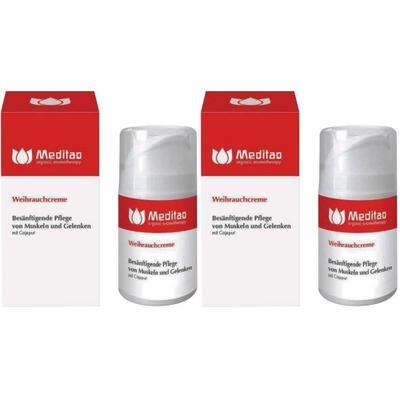 Meditao Weihrauchcreme 2x 2x50 ml Creme