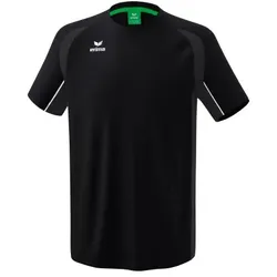 Erima Liga Star Trainings T-Shirt Herren - schwarz/weiß - M