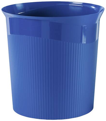 HAN Re-LOOP 18148-914 Papierkorb 13l (Ø x H) 28.8cm x 28.7cm Recycling Kunststoff Blau 1St.