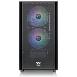 Thermaltake Versa H16 TG ARGB (mATX, Mini-ITX), PC Gehäuse, Schwarz