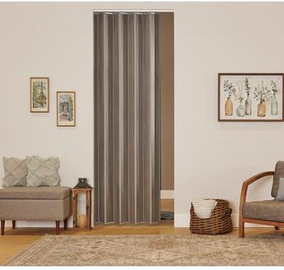 Spectrum Woodshire Driftwood MDF 36-inch x 96-inch Folding Door