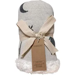 Kaiser Baby, Babydecke, Kuscheldecken Babydecke Zoo Winter in Strickoptik mit kuschelweichem (80 x 100 cm)