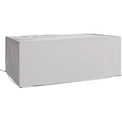 Outsunny-Gartenmöbel Abdeckung-210L x 140B x 80H cm-Grau