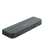 Delock KVM Switch 4 Port HDMI mit USB 3.0 und Audio 8k 30Hz KVM-Umschalter 4-Port 2.0 (11484)