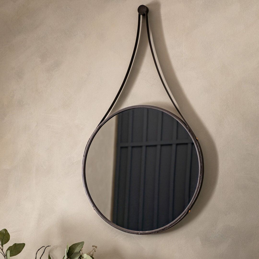 Metro Henriqueta Flat Mirror Brown 91.5 cm H x 51 cm W