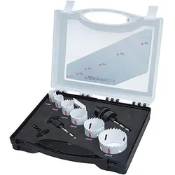 Makita, Lochsäge, 6 dalių metalo gręžimo karūnų rinkinys D-47123